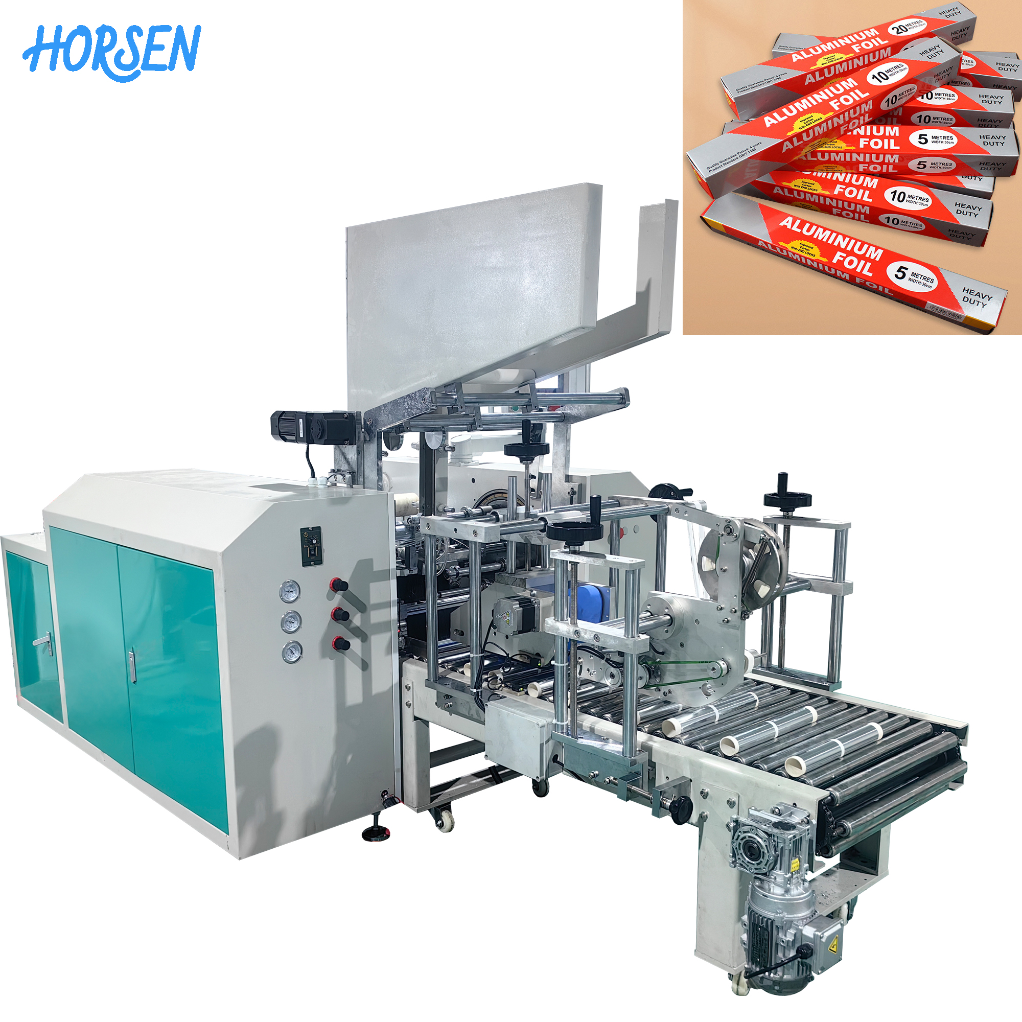 全自動無膠復卷機